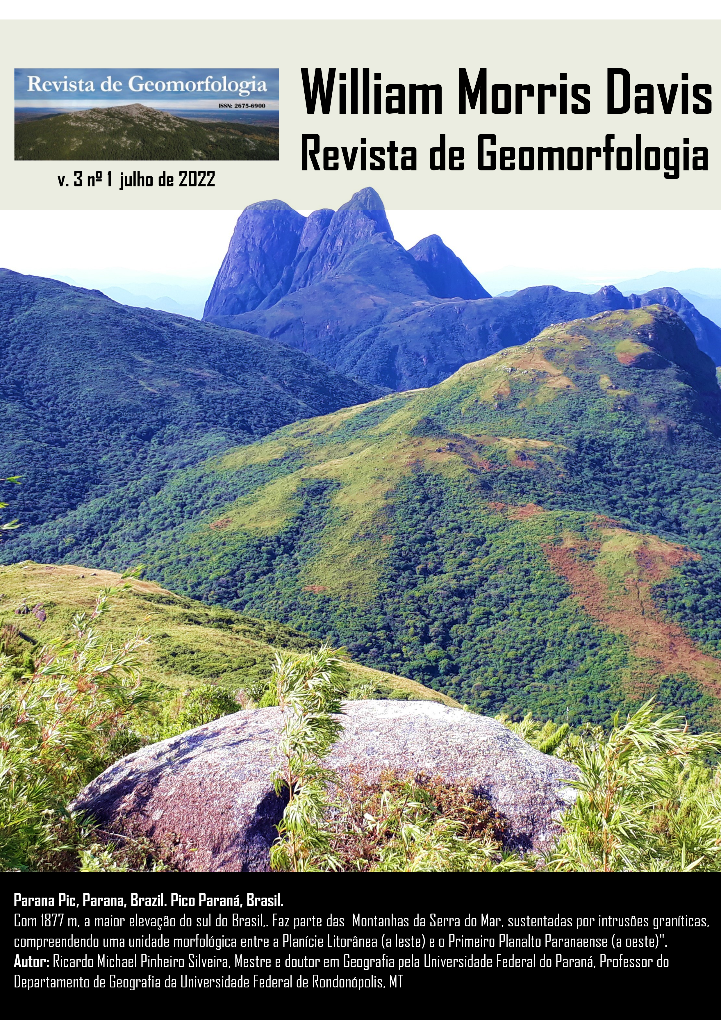 					Visualizar v. 3 n. 1 (2022): William Morris Davis - Revista de Geomorfologia
				